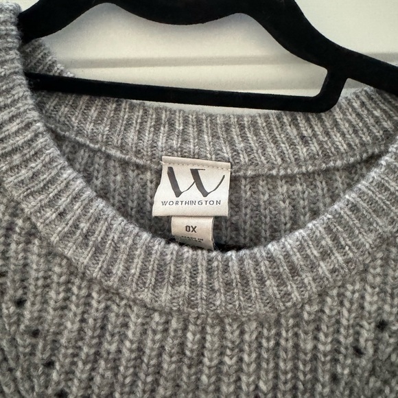 Worthington Gray sweater - never worn - Picture 2 of 2
